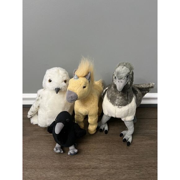 Universal Studios Wizarding World of Harry Potter Plush Set of 4 - Picture 1 of 9
